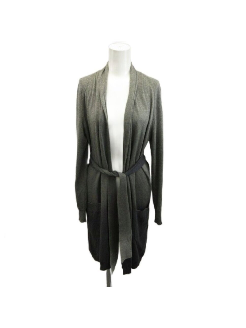 Max Mara Cardigan Gray Shawl Color Long Sleeve